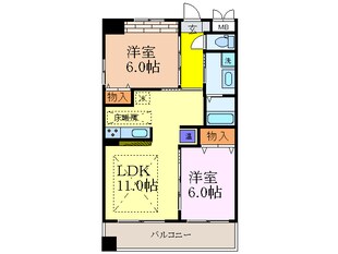 第２０関根マンションの物件間取画像